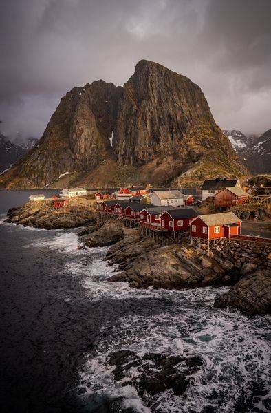 Hamnøy In Sun Photography Art | Brandon Bishop Photography