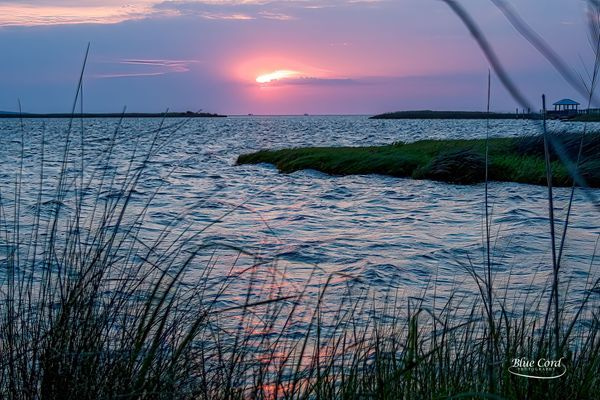 Sunset over the Sound