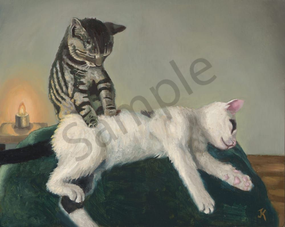 art of cat massage