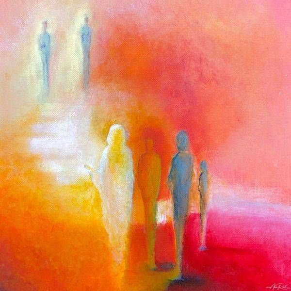 Transfiguration 2 - prophetic fine art print - Anne Reid Artist
