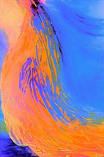 Glory Stream 3 - prophetic fine art print - Anne Reid Artist
