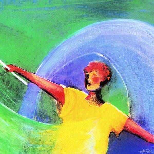 Surrounded 2 - prophetic fine art print - Anne Reid Artist
