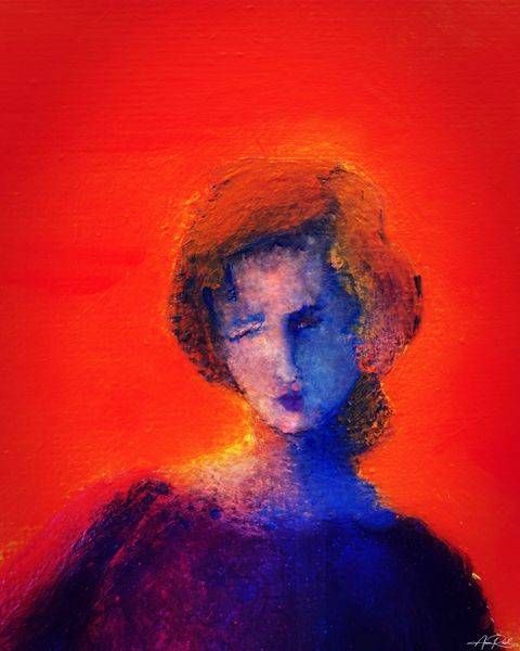 Ruth Portrait - prophetic fine art print - Anne Reid Artist
