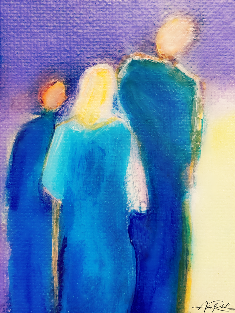 Wilderness 9 - prophetic fine art print - Anne Reid Artist
