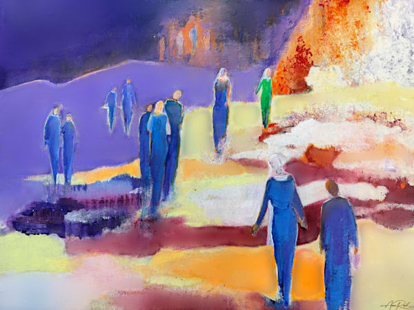 Wilderness — Original Painting by Anne Reid Artist