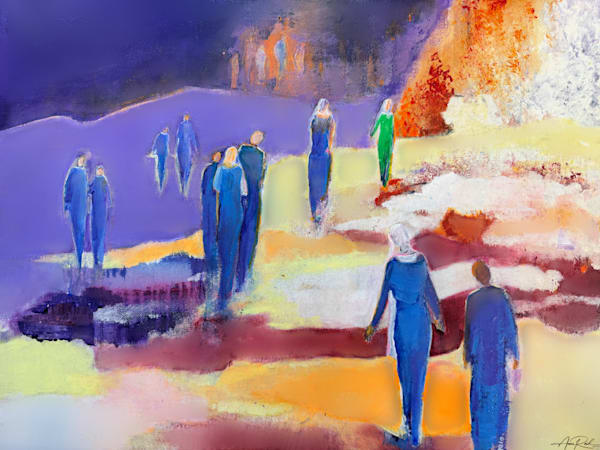 Wilderness - Abstract Prophetic Fine Art Print | Anne Reid Artist