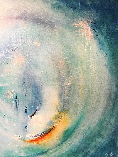 Advent 9 - prophetic fine art print - Anne Reid Artist

