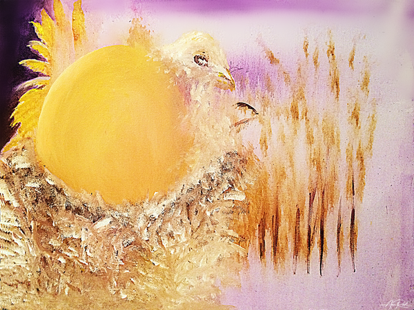 Emergence - prophetic fine art print - Anne Reid Artist