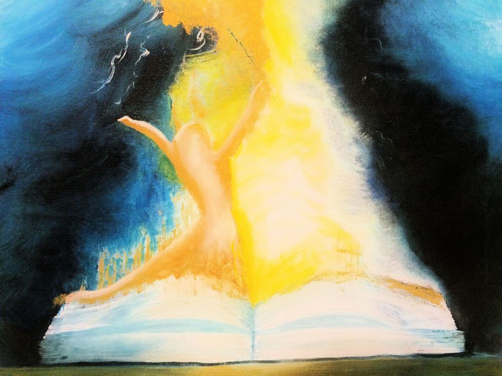 It is Written - Abstract Prophetic Fine Art Print | Anne Reid Artist