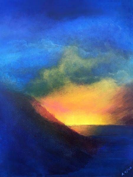 Oh Canada 2 - Abstract Prophetic Fine Art Print | Anne Reid Artist