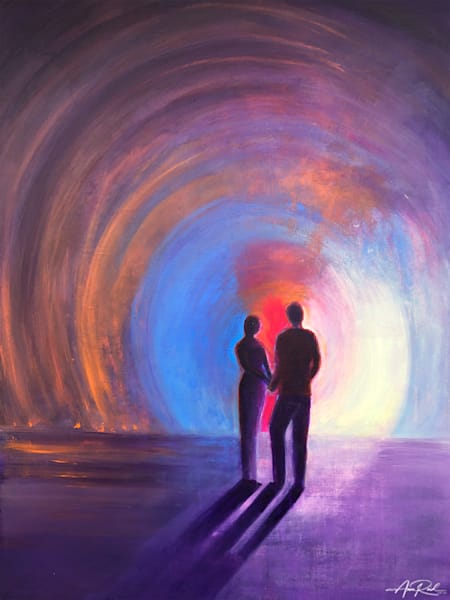 Two - metal wall art - Anne Reid Artist