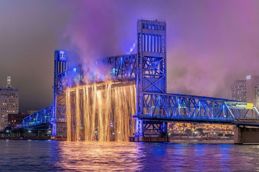 Main Street Lightscape Photography Art | kramkranphoto