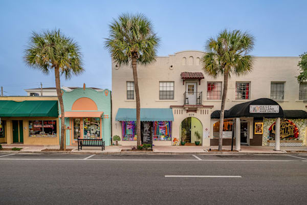 Cocoa Village Main Street 5 10 2024 2093 Photography Art | kramkranphoto
