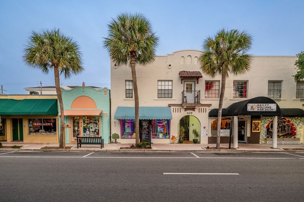 Cocoa Village Main Street 5 10 2024 2093 Photography Art | kramkranphoto