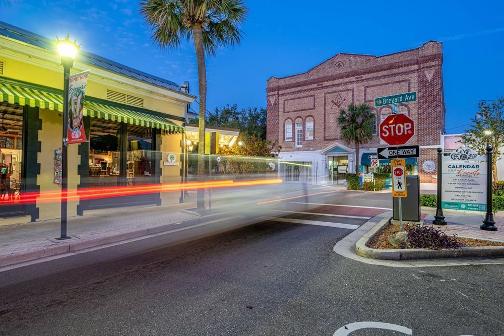 Cocoa Village Main Street 5 10 2024 2071 Photography Art | kramkranphoto