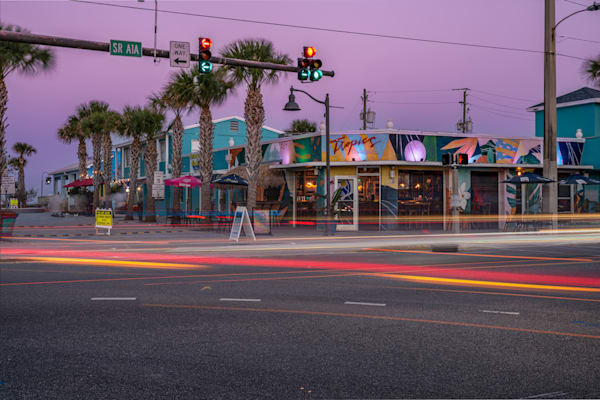 Cocoa Beach Main Street 5 8 2024  Photography Art | kramkranphoto