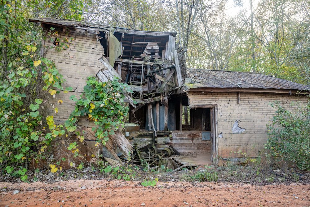 Abandoned Old Mill Photography Art | kramkranphoto