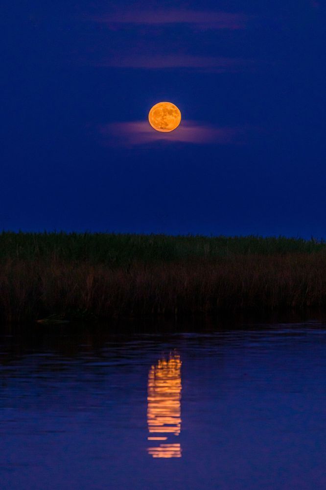Apalachicola Moon Photography Art | kramkranphoto