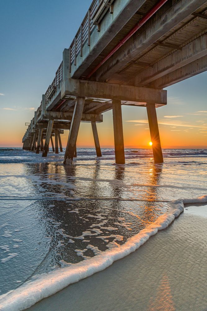 Jax Beach Sunrise Sights Photography Art | kramkranphoto