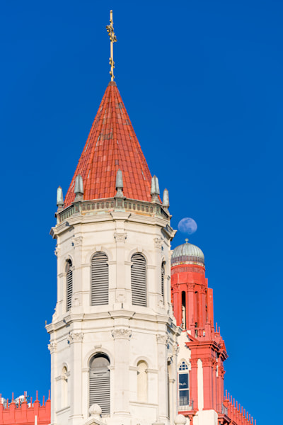 Ancient City Moon Photography Art | kramkranphoto