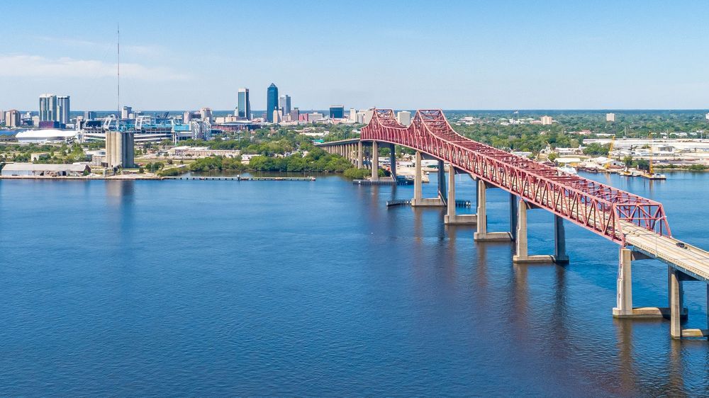 Matthews Bridge Views Photography Art | kramkranphoto