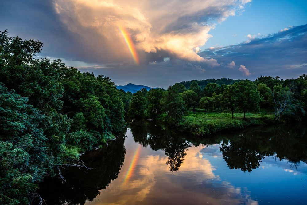 Franklin Greenway Rainbow Photography Art | kramkranphoto