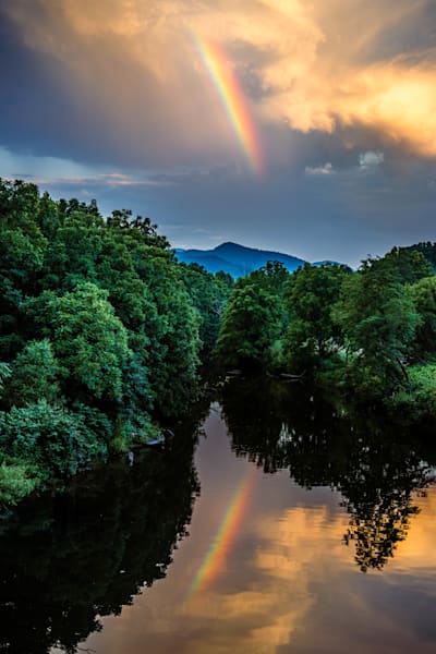 Rainbow Over The Franklin Greenway Photography Art | kramkranphoto