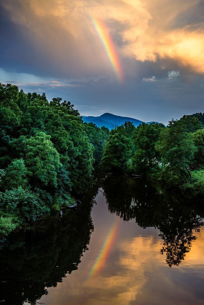 Rainbow Over The Franklin Greenway Photography Art | kramkranphoto