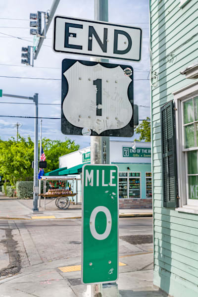 Mile Zero Key West Photography Art | kramkranphoto