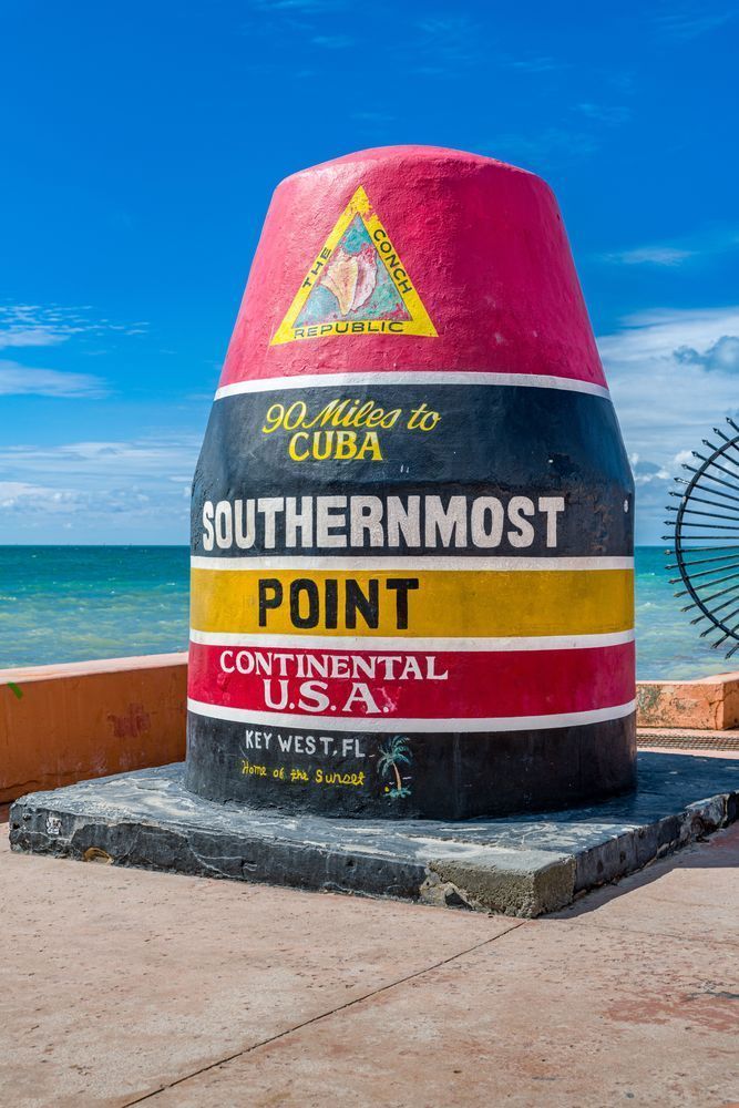 The Southernmost Point Is Marked Photography Art | kramkranphoto