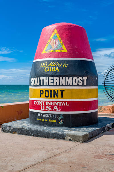 The Southernmost Point Is Marked Photography Art | kramkranphoto