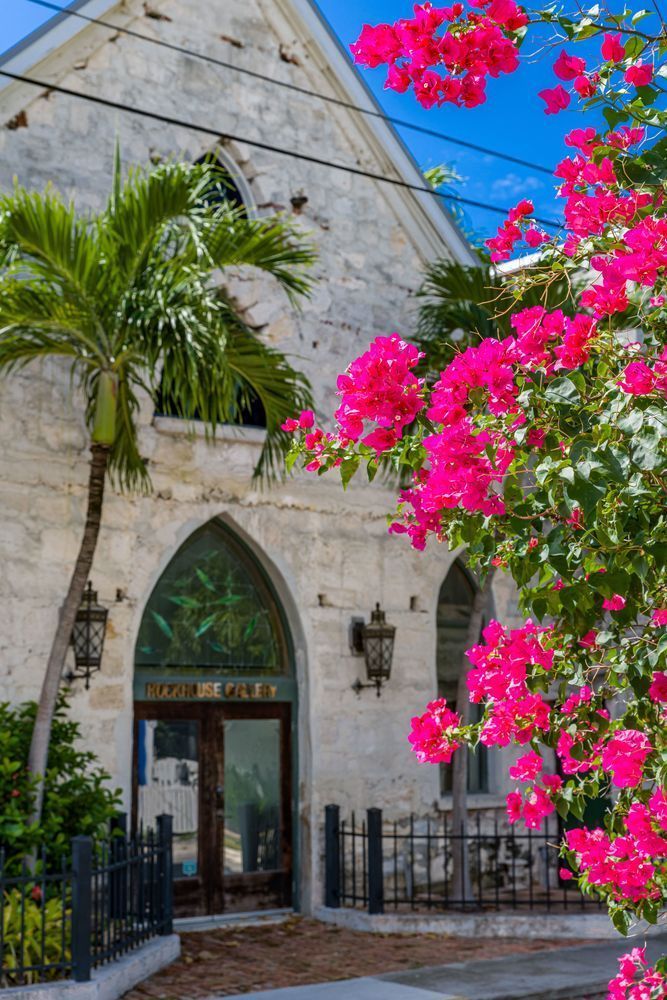 Cascading Bougainvillea Weathered Facades Photography Art | kramkranphoto