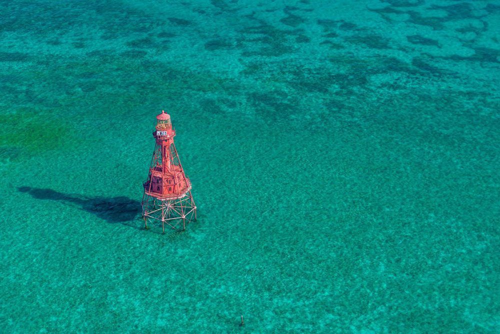 American Shoals Lighthouse Photography Art | kramkranphoto