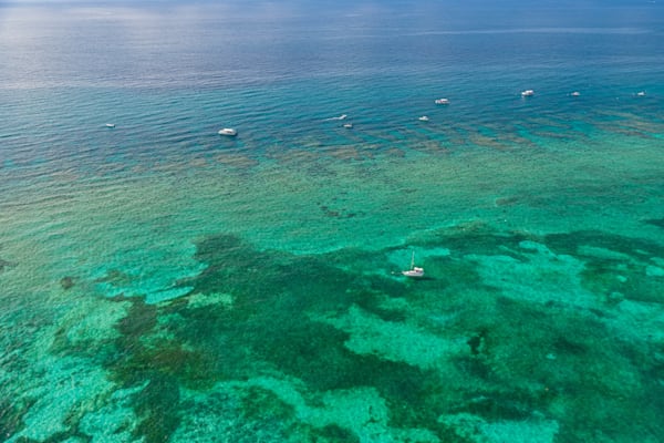 Shimmering Aqua Reefs Photography Art | kramkranphoto