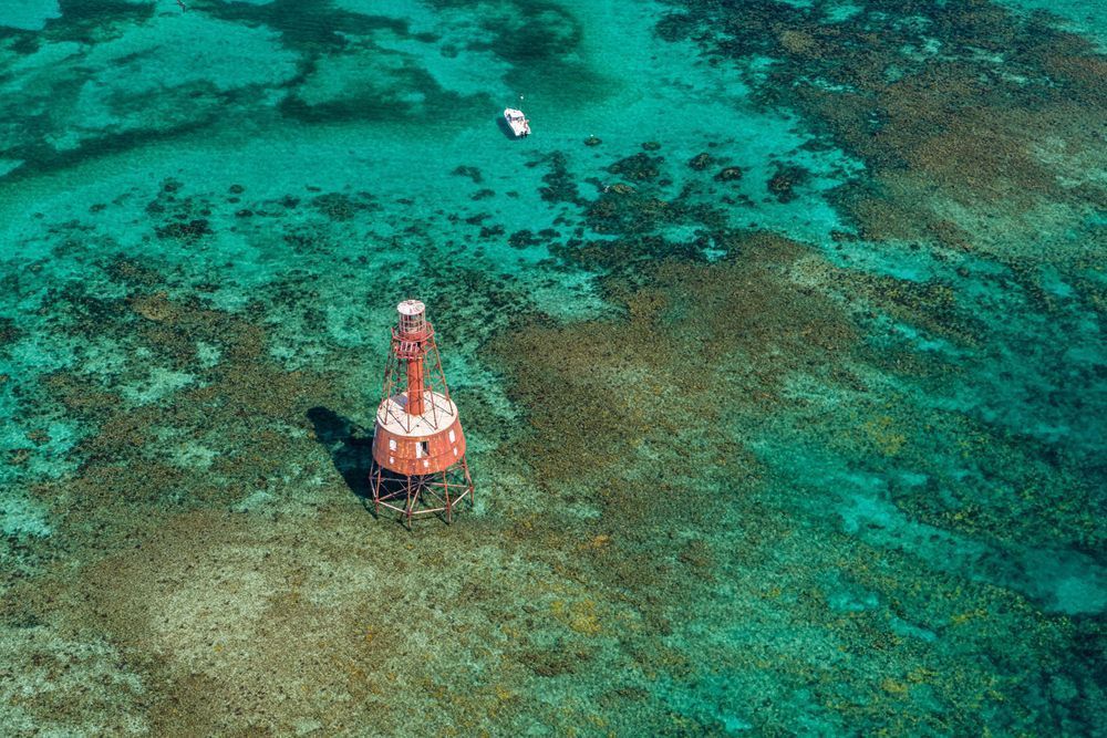 Carysfort Reef Light Photography Art | kramkranphoto