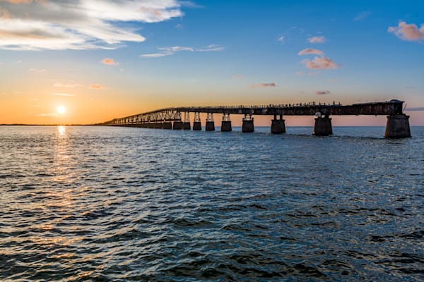 Sunrise Bridge Photography Art | kramkranphoto