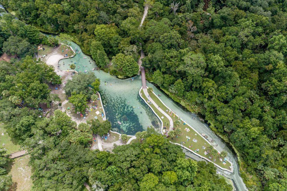 Kelly Park Rock Springs Aerial Photography Art | kramkranphoto