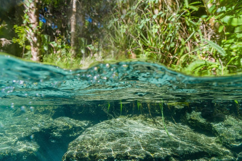 Underwater Rock Springs Photography Art | kramkranphoto