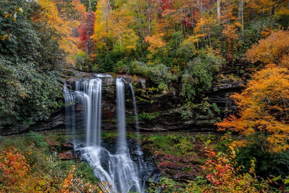 Dry Falls In A Dry Autumn Photography Art | kramkranphoto