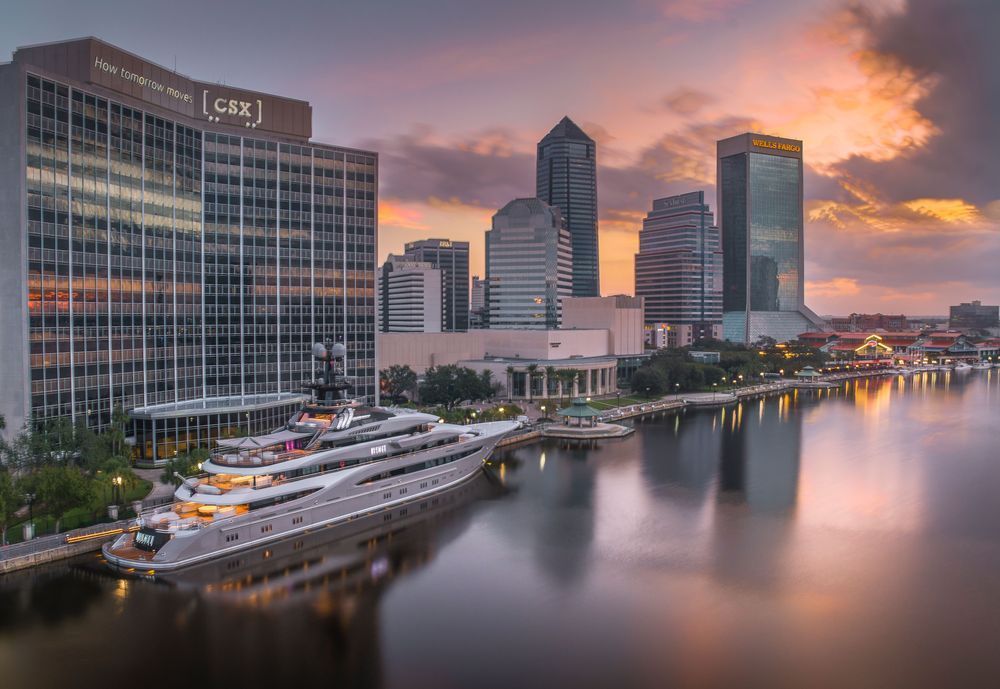 Jacksonville Skyline Photography Art | kramkranphoto