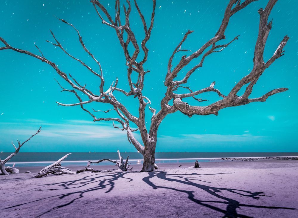 Jekyll Moonscape Photography Art | kramkranphoto