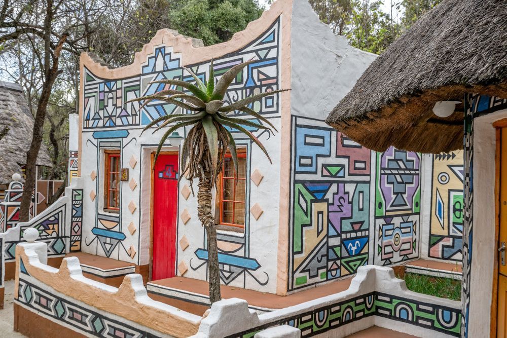 Ndebeles Village Photography Art | kramkranphoto