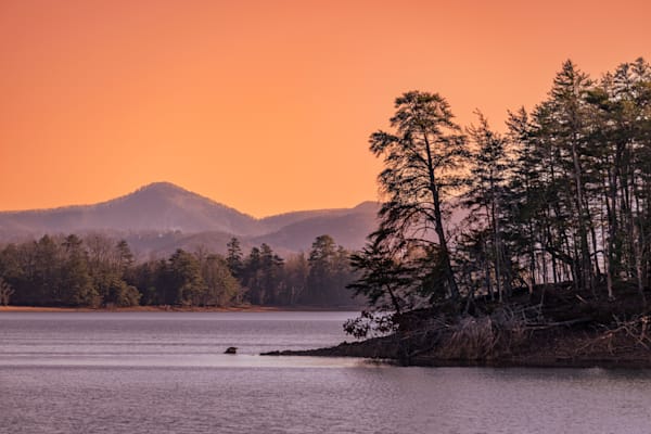 Lake Chatuge Sunset Photography Art | kramkranphoto