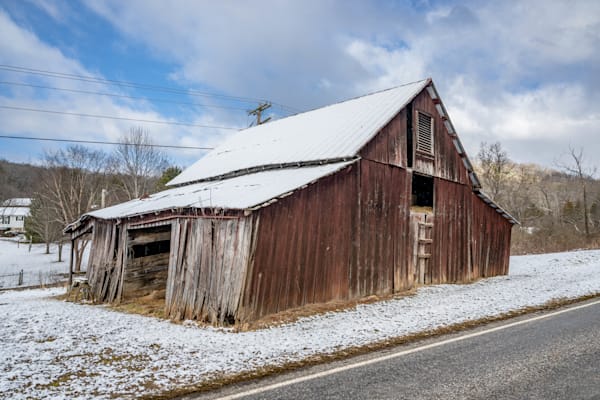 Mountain Barns In The Winter Photography Art | kramkranphoto