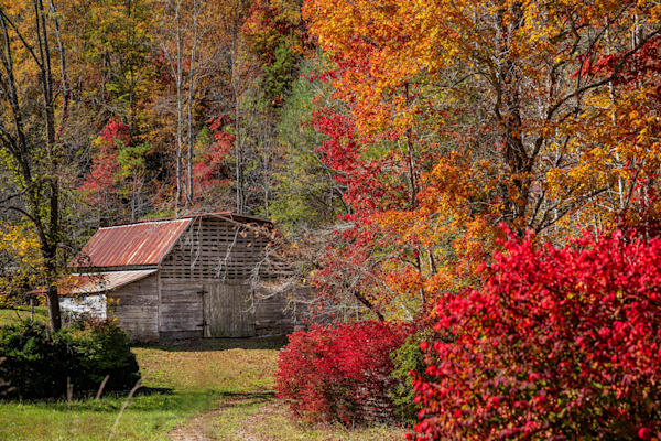 Barn Of Autumn Photography Art | kramkranphoto