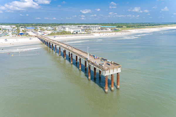 St. Augustine Beach Pier Photography Art | kramkranphoto