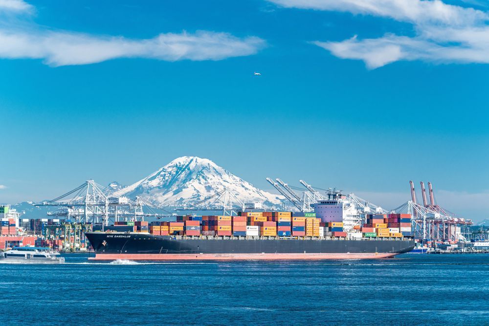 Majestic Mount Rainier Logistics Photography Art | kramkranphoto