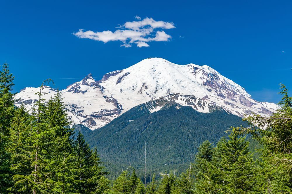 Mount Rainier's Majesty Photography Art | kramkranphoto