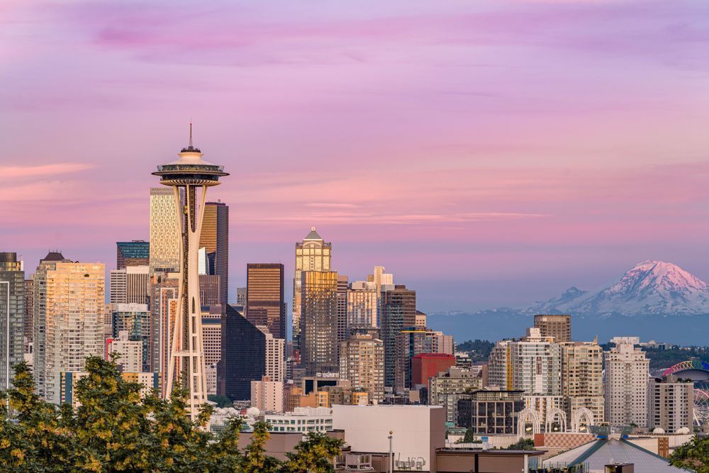 The Seattle Skyline, Photography Art | kramkranphoto