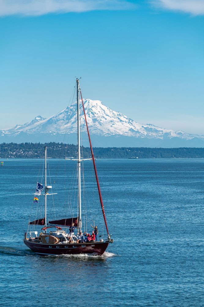 Sailing The Pacific Northwest Photography Art | kramkranphoto